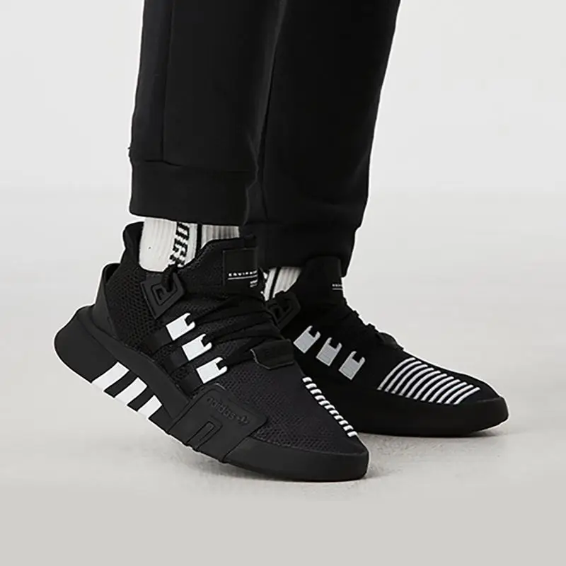 Originals Eqt Bask Adv Tessuto Scarpe Sportive Versatili Traspiranti Antiscivolo Basse Lifestyle Casual Unisex sneaker Nero Bianco FZ0043 36⅔ miniatura 4