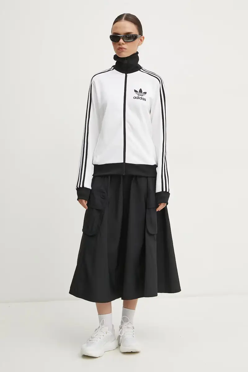 felpa Adicolor donna colore bianco JC5806 miniatura 2