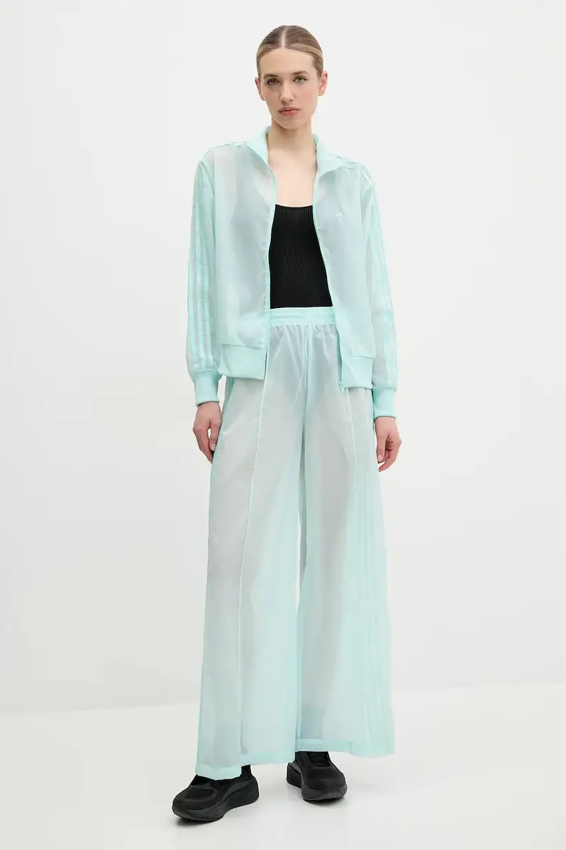 felpa Adicolor donna colore turchese JN6128 miniatura 2