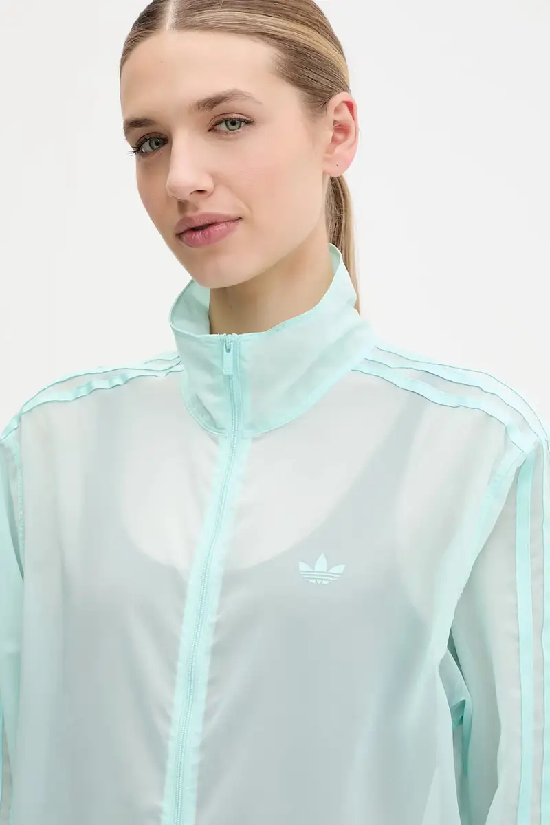 felpa Adicolor donna colore turchese JN6128 miniatura 4