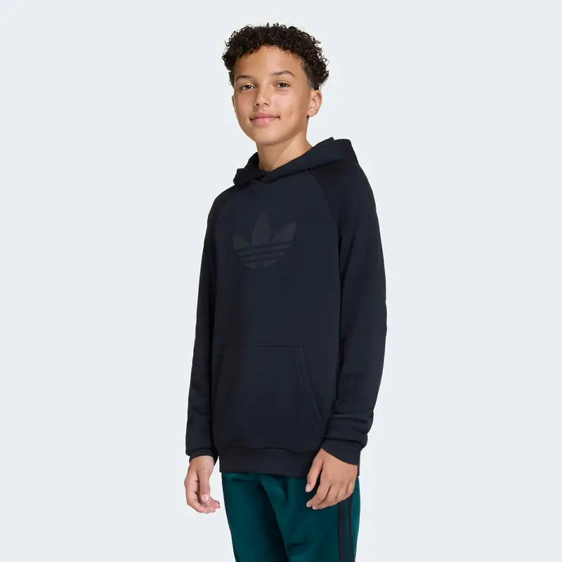 Felpa antracite / nero miniatura 3