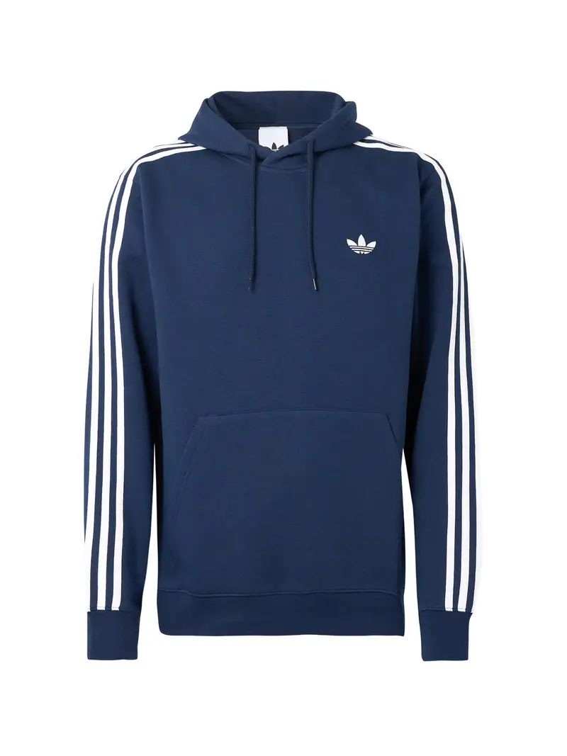 Felpa blu scuro / bianco