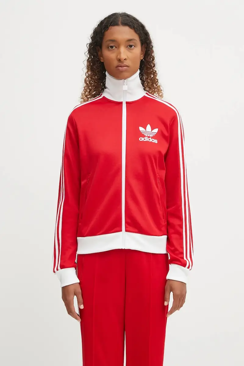 felpa Classic Tt donna colore rosso con applicazione JX7850