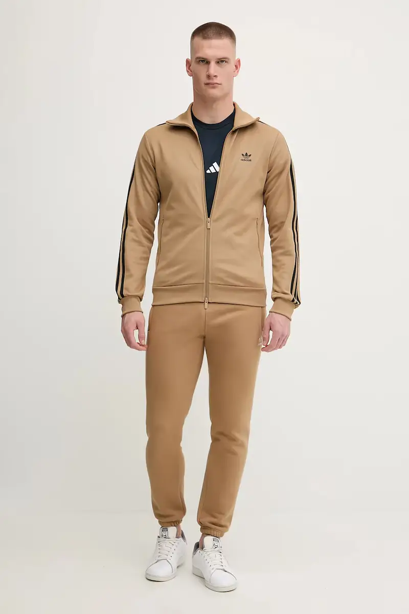 felpa Classic TT uomo colore verde con applicazione JY1278 miniatura 2