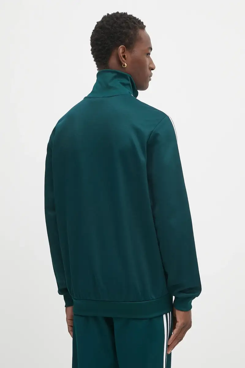 felpa Classic TT uomo colore verde con applicazione JY1280 miniatura 3