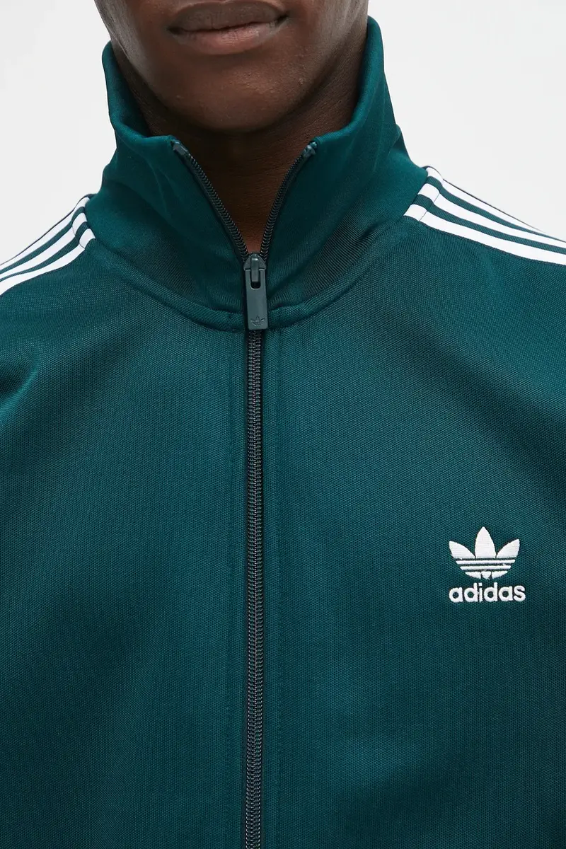 felpa Classic TT uomo colore verde con applicazione JY1280 miniatura 5