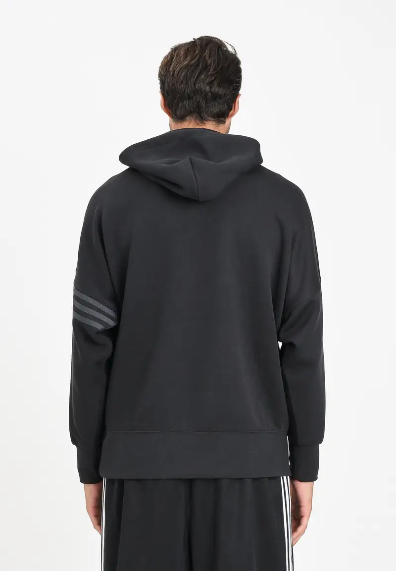 ADIDAS ORIGINALS Felpa con cappuccio Neuclassics nera da uomo miniatura 2