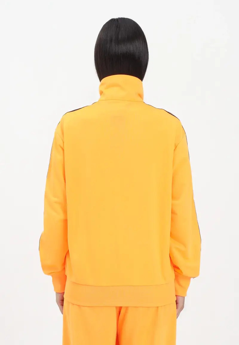Felpa con zip Adicolor Classic Firebird Loose arancio fluo da donna miniatura 3