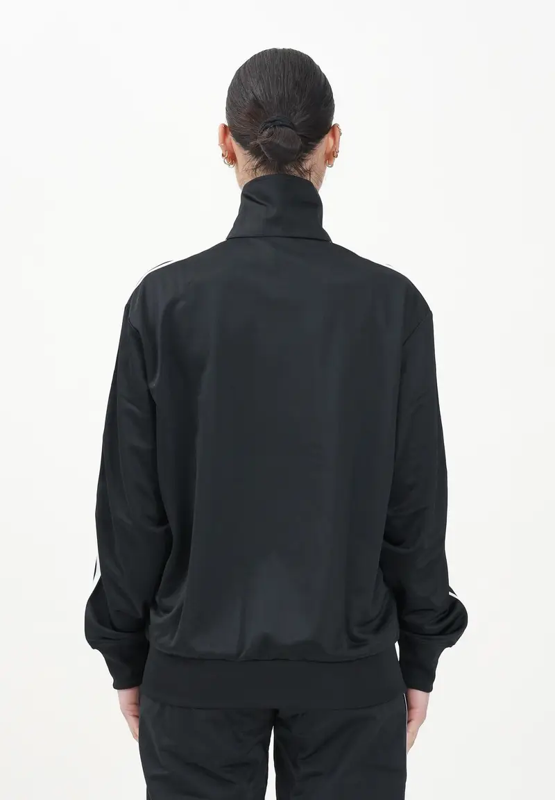 ADIDAS ORIGINALS Felpa con zip Adicolor Classic Firebird Loose nera da donna miniatura 2