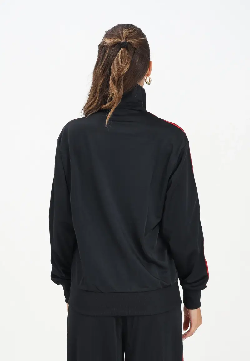 Felpa con zip Adicolor Classic Firebird Loose nera da donna miniatura 3