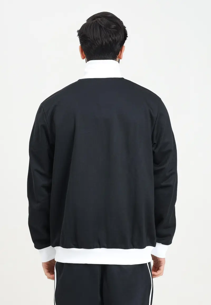 ADIDAS ORIGINALS Felpa con zip Adicolor Classics Beckenbauer nera da uomo miniatura 2