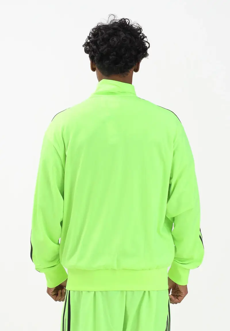 Felpa con zip adicolor Classics Firebird fluo da uomo miniatura 3