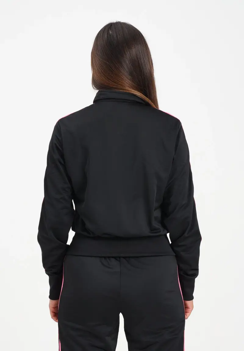 Felpa con zip Adicolor Classics Firebird nera da donna miniatura 3