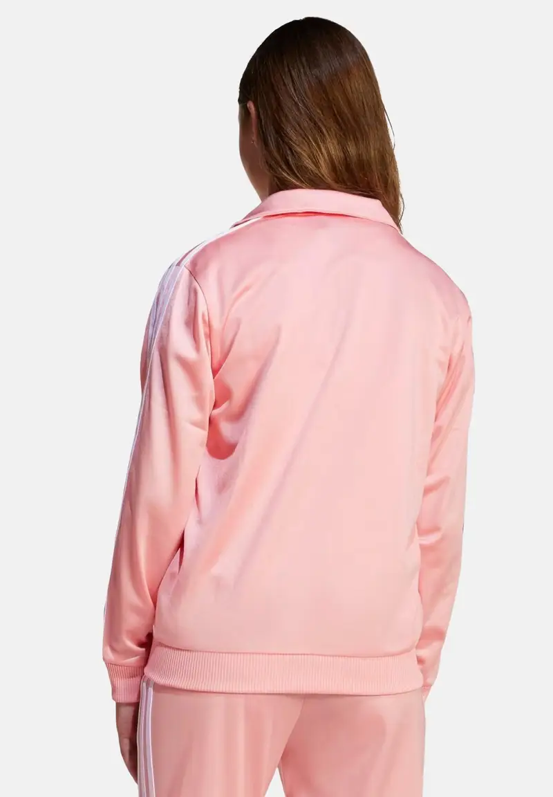 ADIDAS ORIGINALS Felpa con zip Adicolor Firebird rosa per bambina e bambino miniatura 2