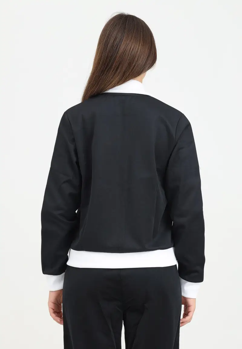 ADIDAS ORIGINALS Felpa con zip Beckenbauer nera da donna miniatura 2