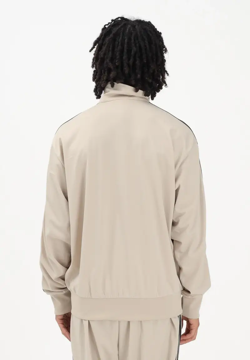 Felpa con zip FIREBIRD beige e nera da uomo miniatura 3