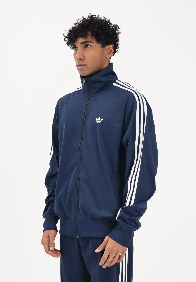 Felpa con zip FIREBIRD blu da uomo