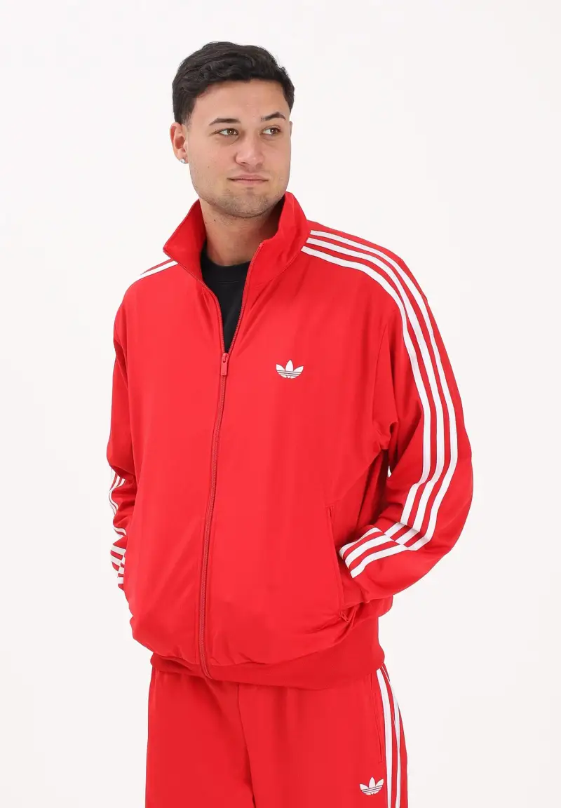 Felpa con zip FIREBIRD rossa da uomo miniatura 2