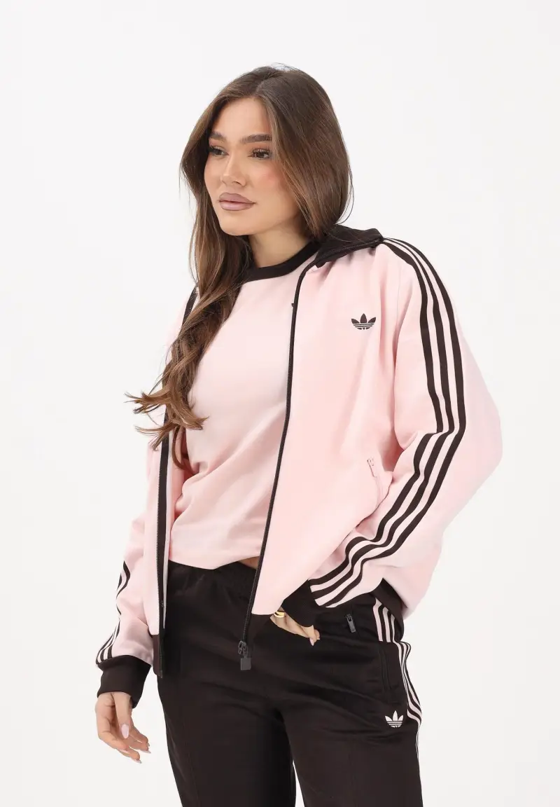 Felpa con zip regular fit autunno inverno miniatura 2