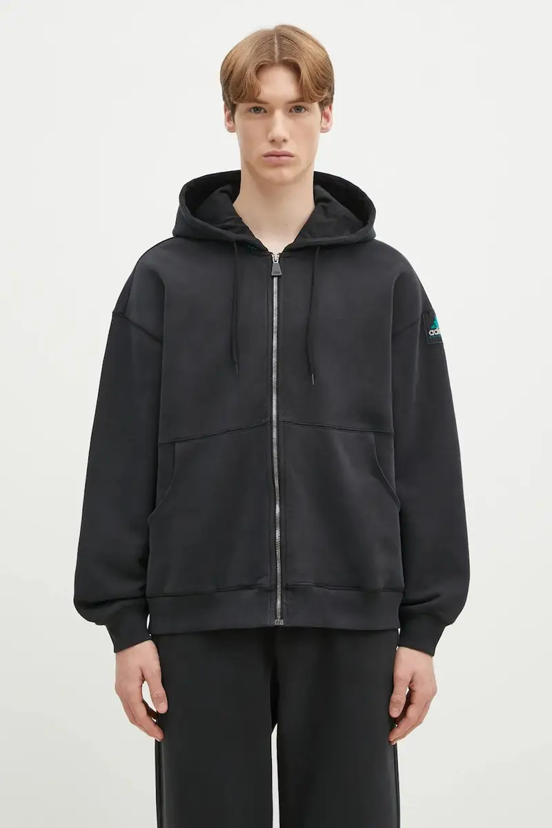 felpa Equipment Hoodie uomo colore nero JD0659