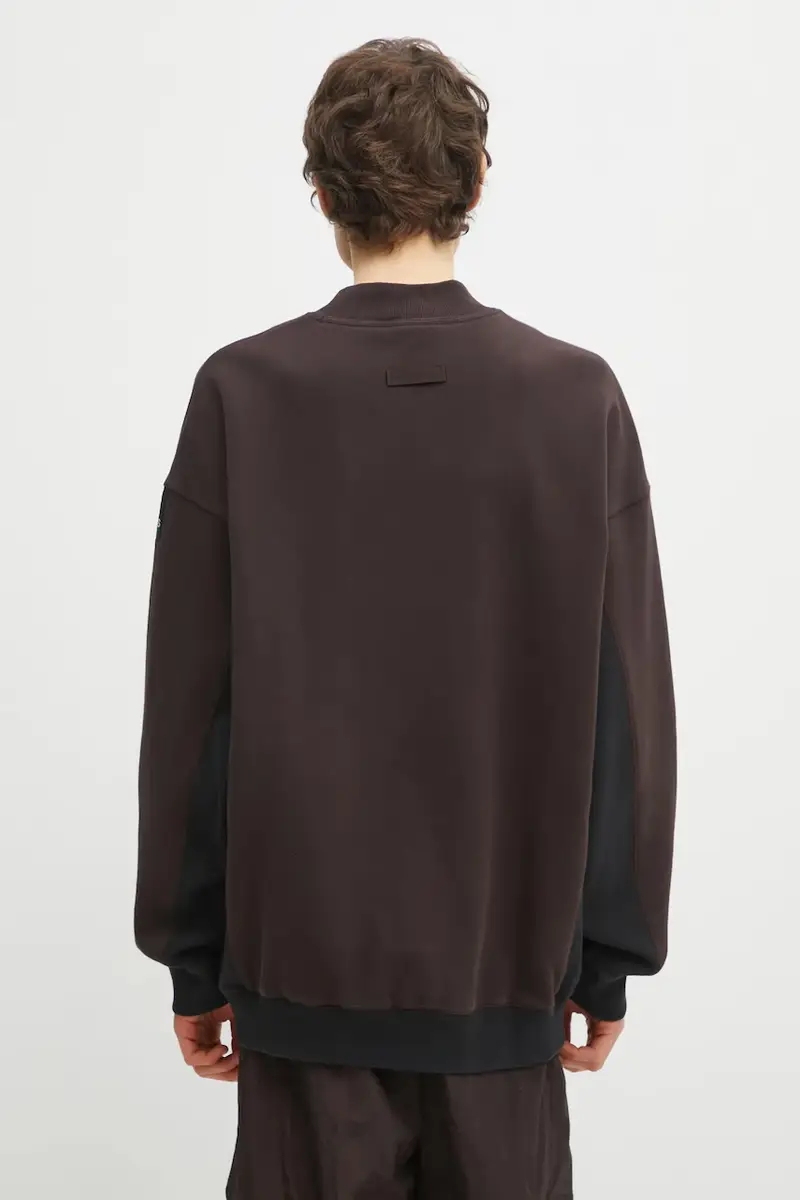 felpa Equipment HZ Marrone miniatura 3