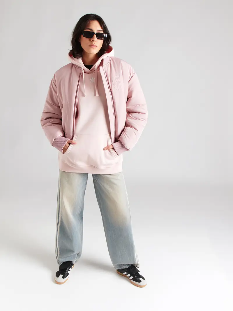 Felpa ESS rosa / bianco miniatura 2