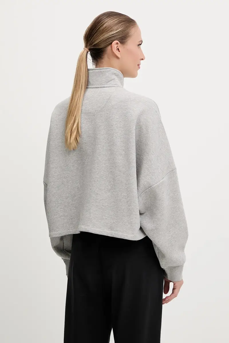 felpa Essential donna colore grigio IY4979 miniatura 3