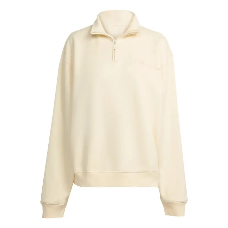 Felpa Essentials bianco lana