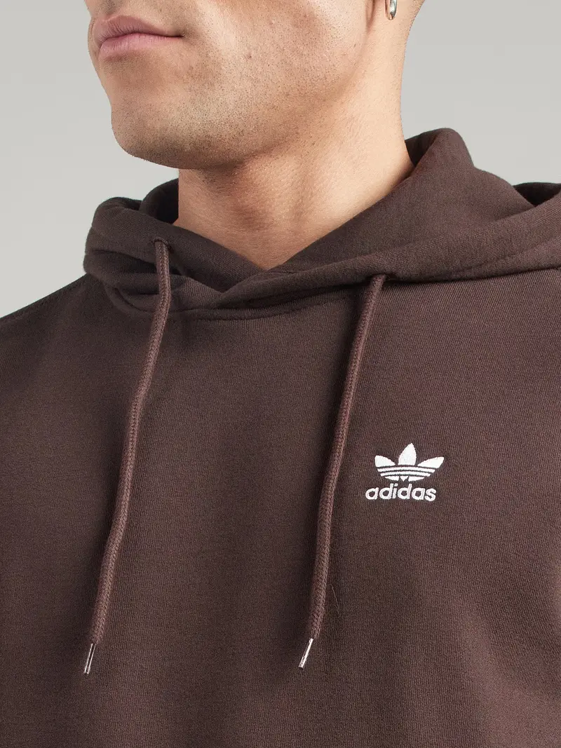 Felpa Essentials marrone scuro miniatura 2