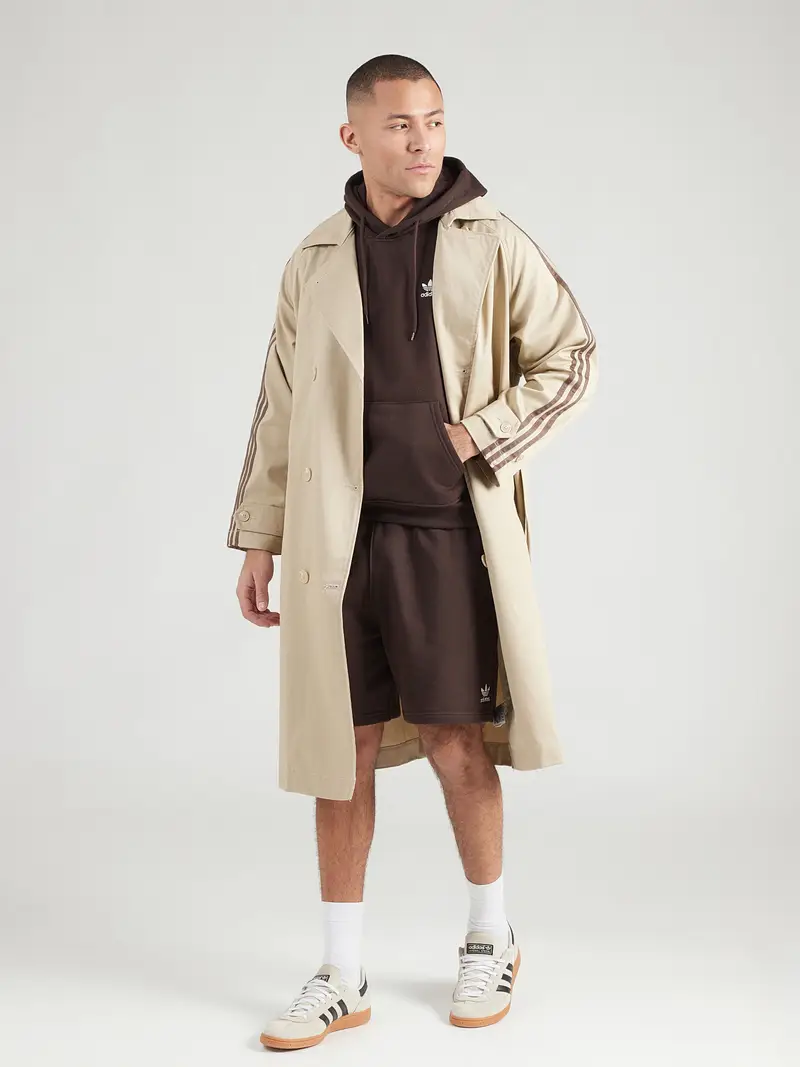 Felpa Essentials marrone scuro miniatura 3