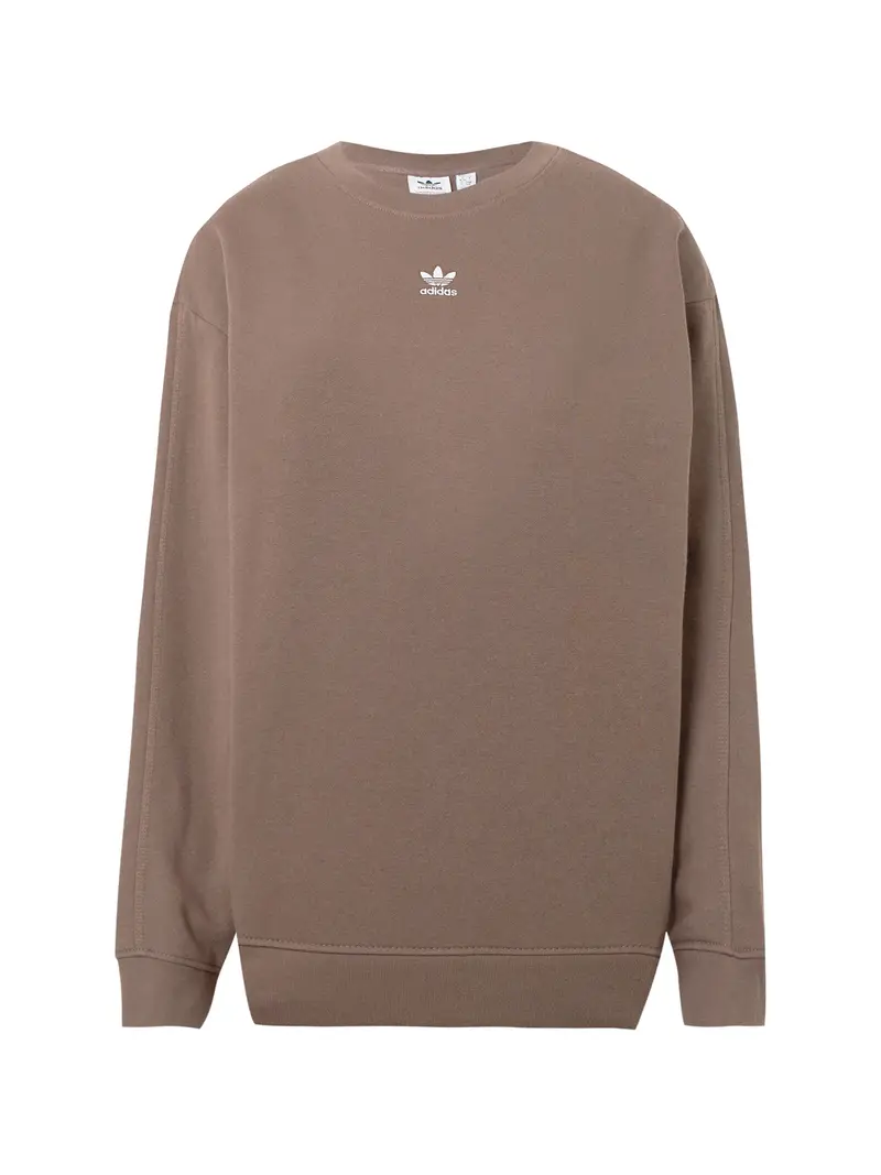 Felpa Essentials mocca / bianco