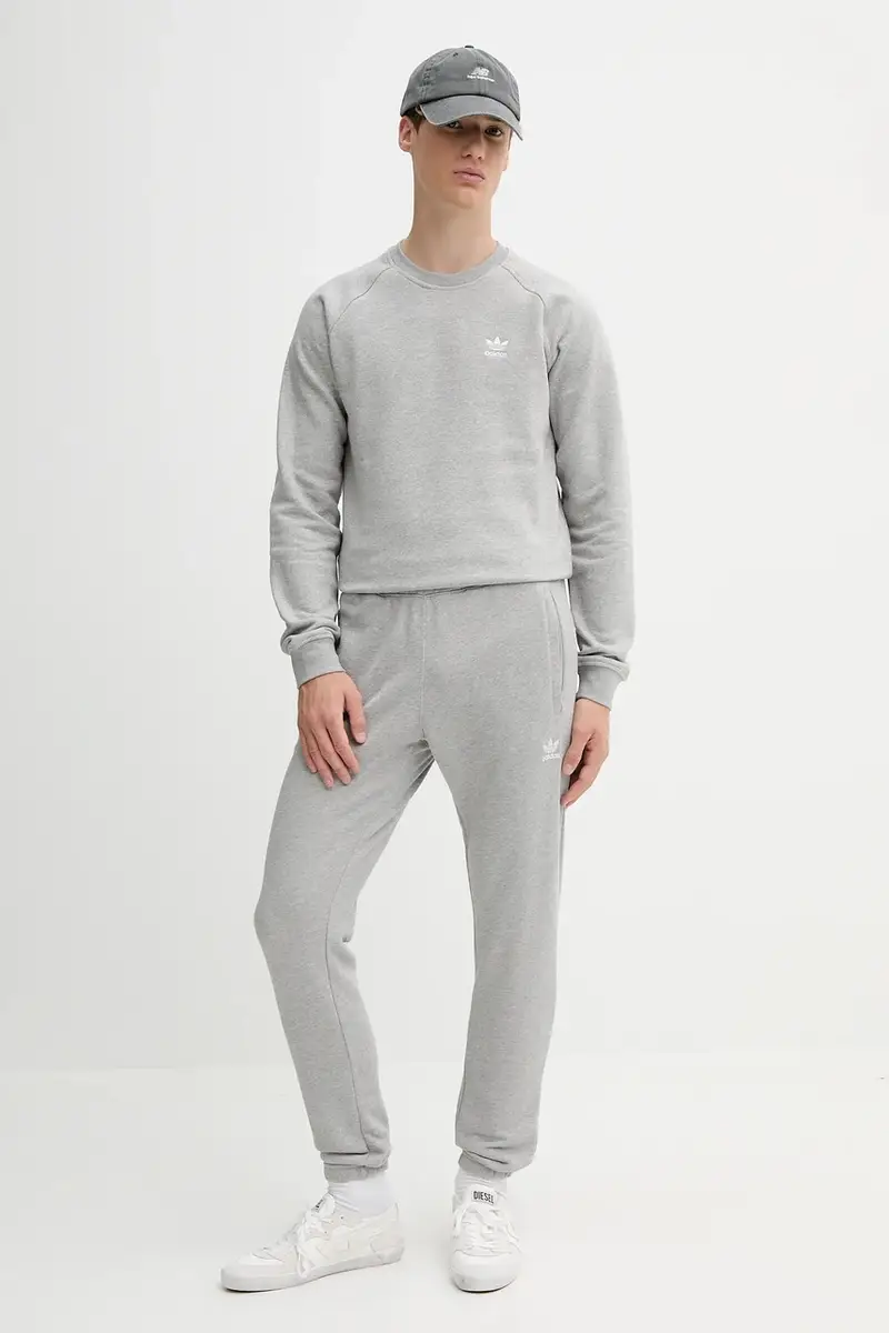 felpa Essentials uomo colore grigio JY6140 miniatura 2