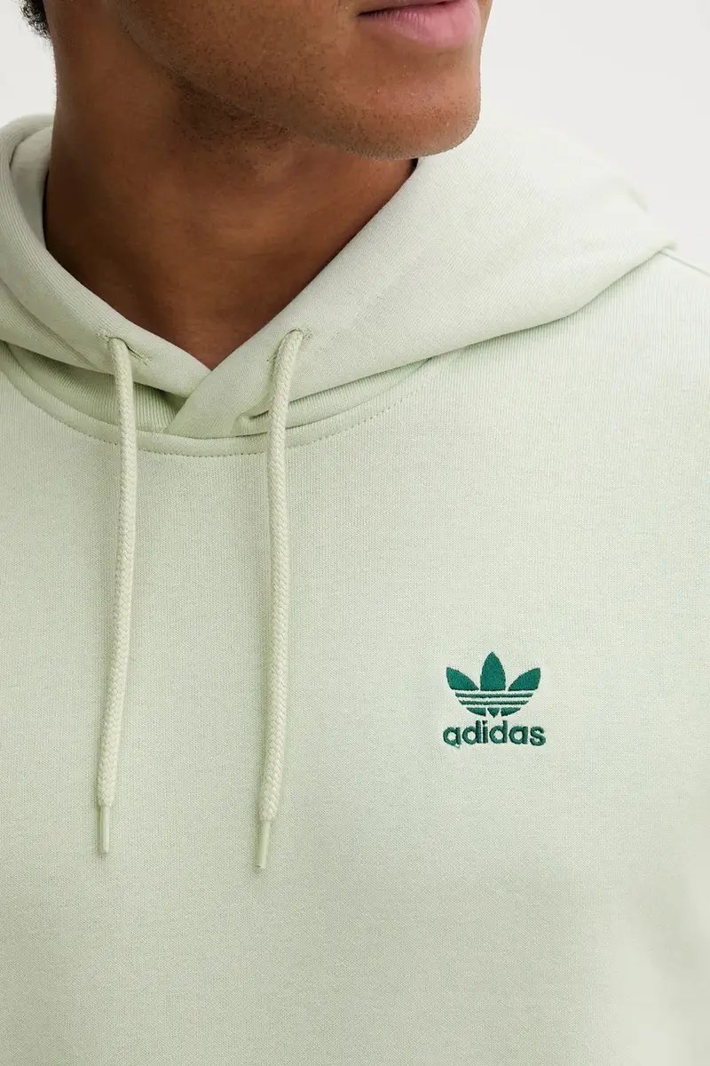 felpa Essentials uomo colore verde con cappuccio HY2080 miniatura 5