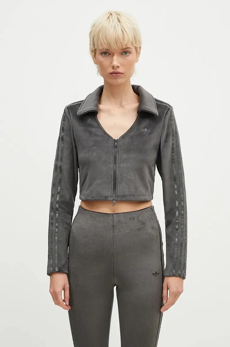 adidas Originals Cardigan Donna Grigio 2249231