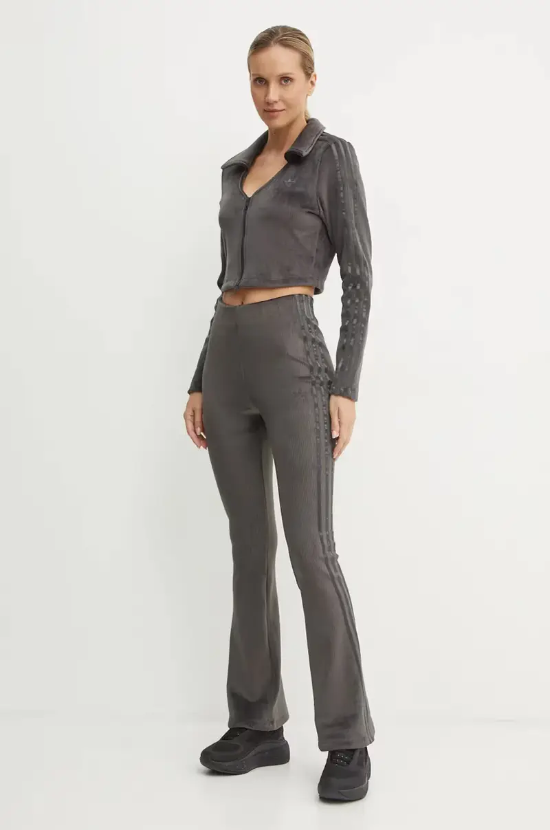 adidas Originals Cardigan Donna Grigio 3137480 miniatura 2