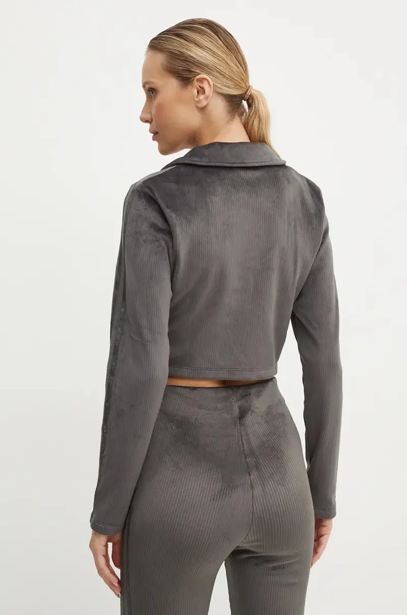 adidas Originals Cardigan Donna Grigio 3137480 miniatura 3