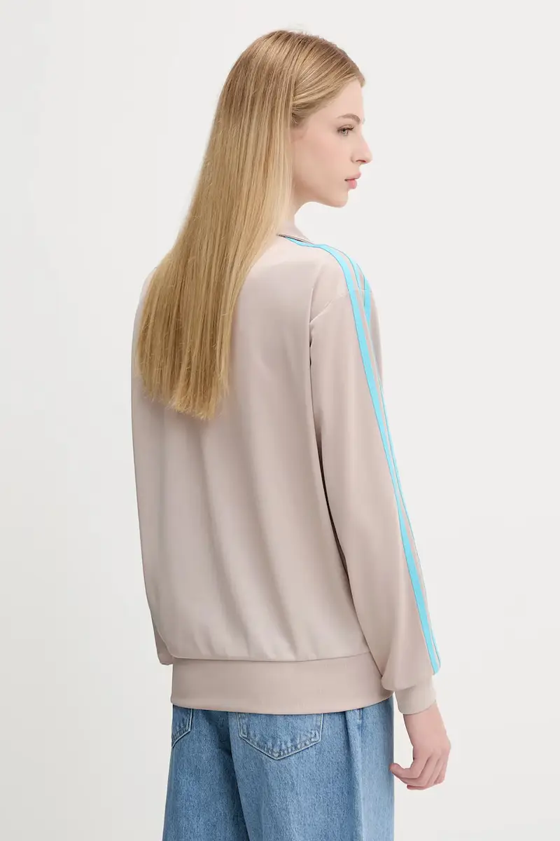 felpa Firebird donna colore marrone con applicazione JX7864 miniatura 3