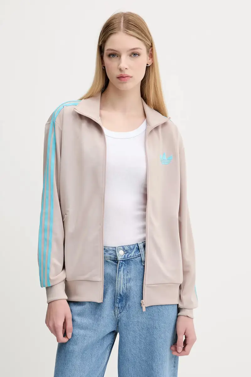 felpa Firebird donna colore marrone con applicazione JX7864