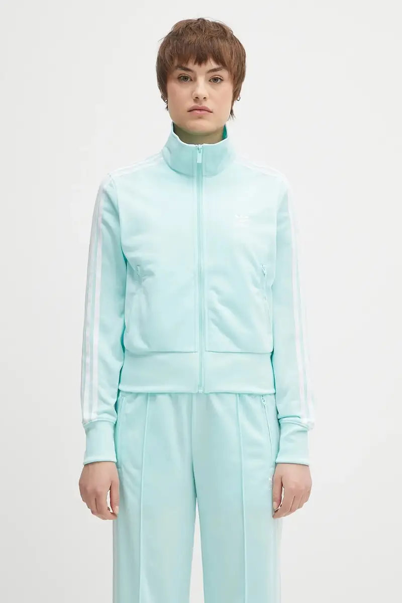 felpa Firebird donna colore turchese con applicazione JC8266