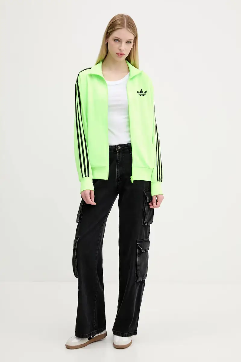 felpa Firebird donna colore verde con applicazione JX7859 miniatura 2