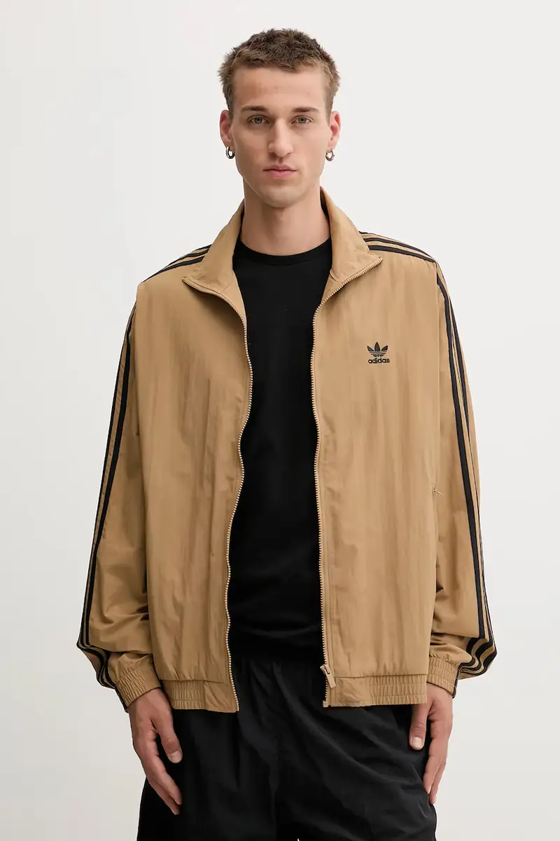 felpa Firebird Tt uomo colore verde con applicazione JY1333 Beige miniatura 4