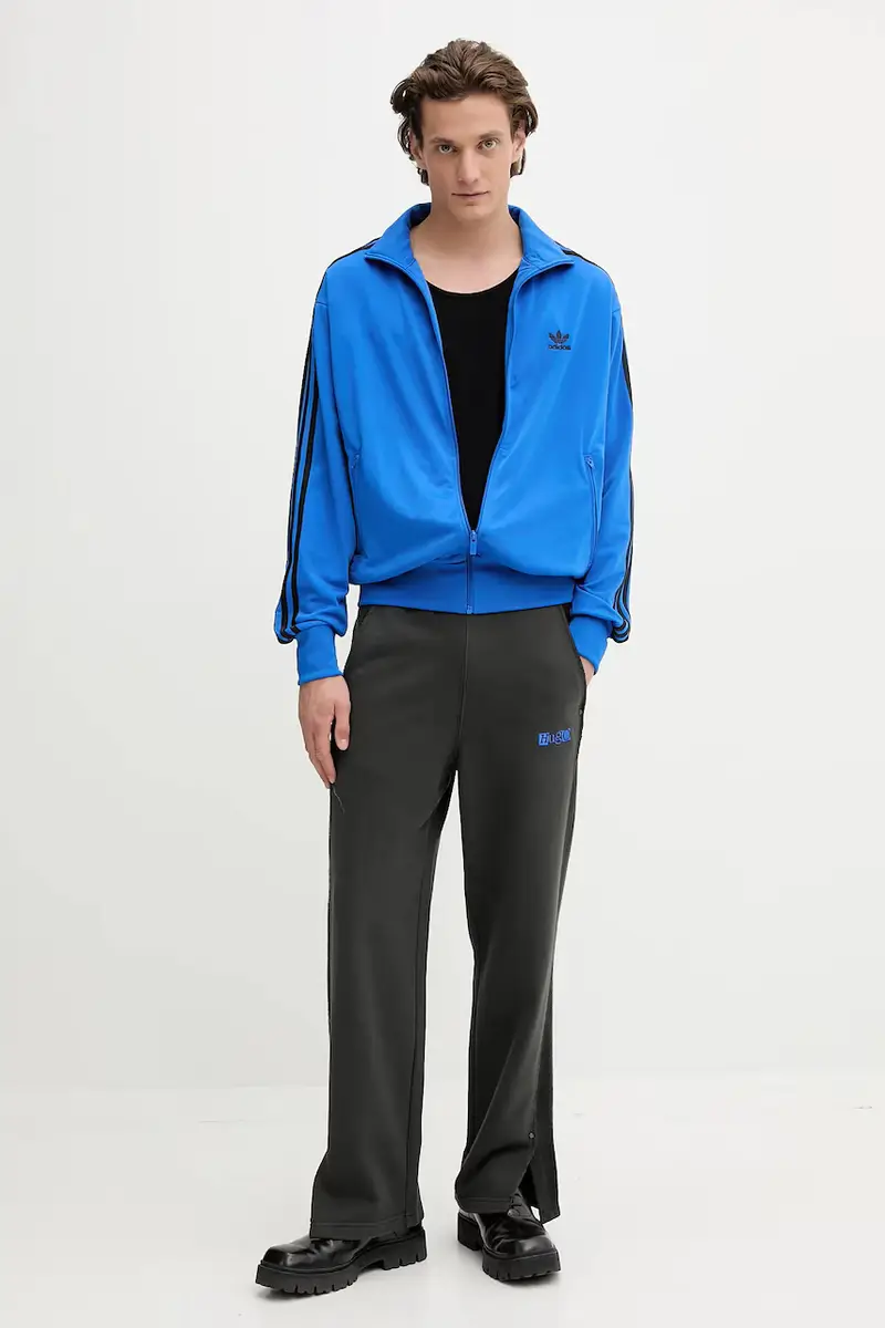 felpa Firebird uomo colore blu con applicazione JY1345 miniatura 2