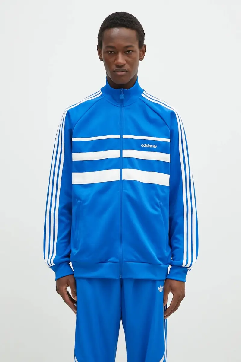 felpa First Tracktop uomo colore blu JP1044