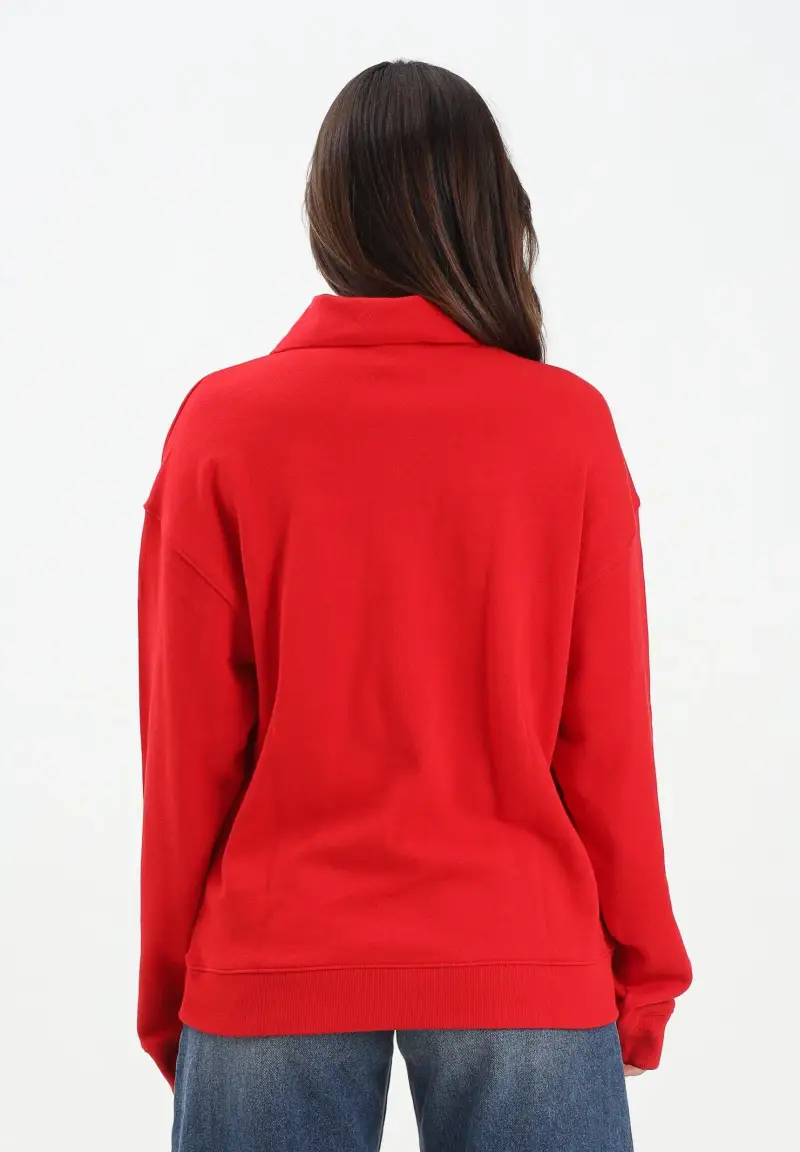 Felpa FOOTIE rossa da donna miniatura 3