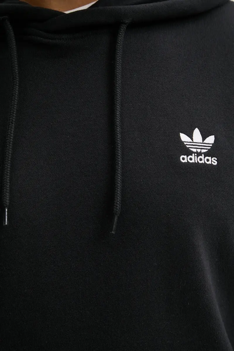 felpa in cotone Essential uomo colore nero con cappuccio JD2404 miniatura 5