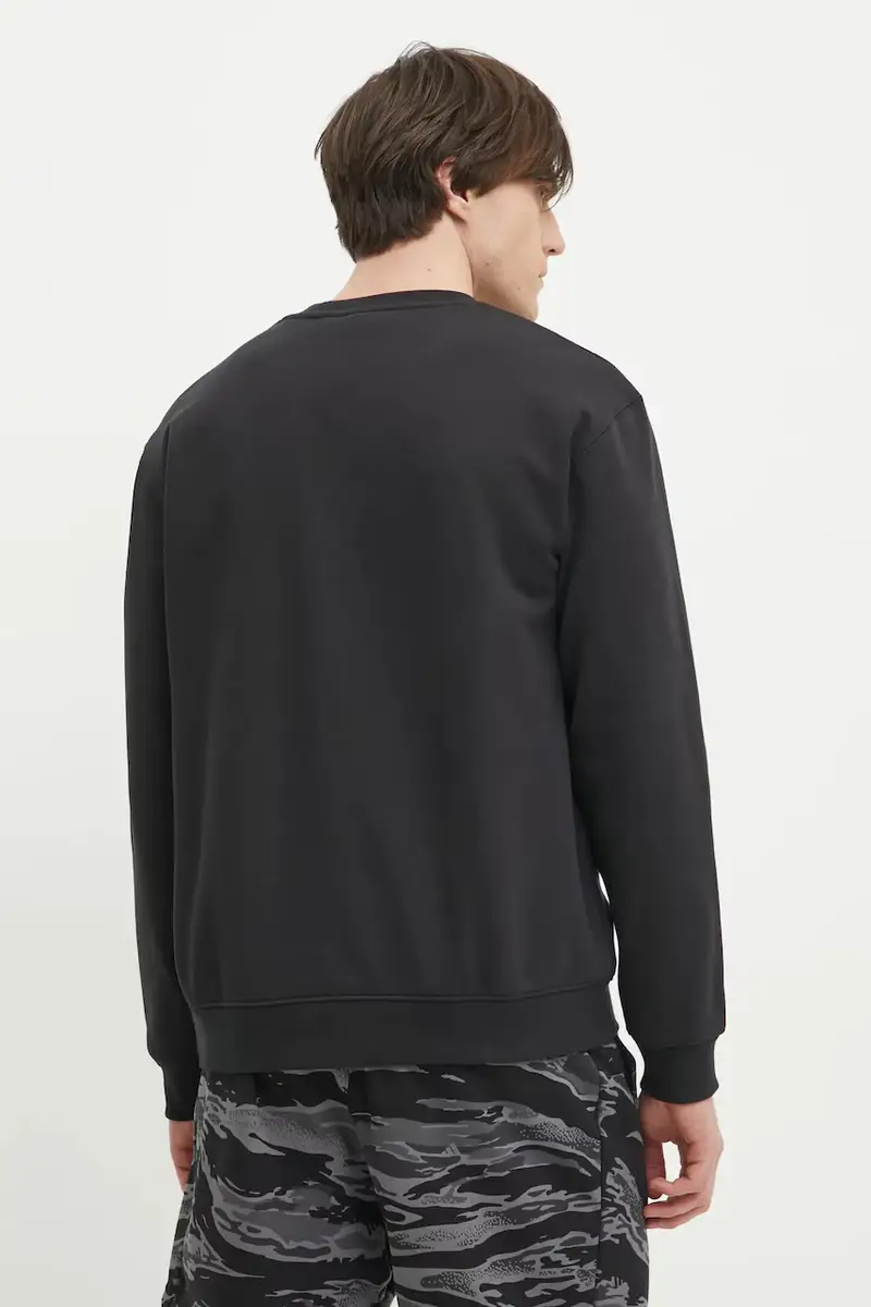 felpa in cotone Essential uomo colore nero JC9574 miniatura 3