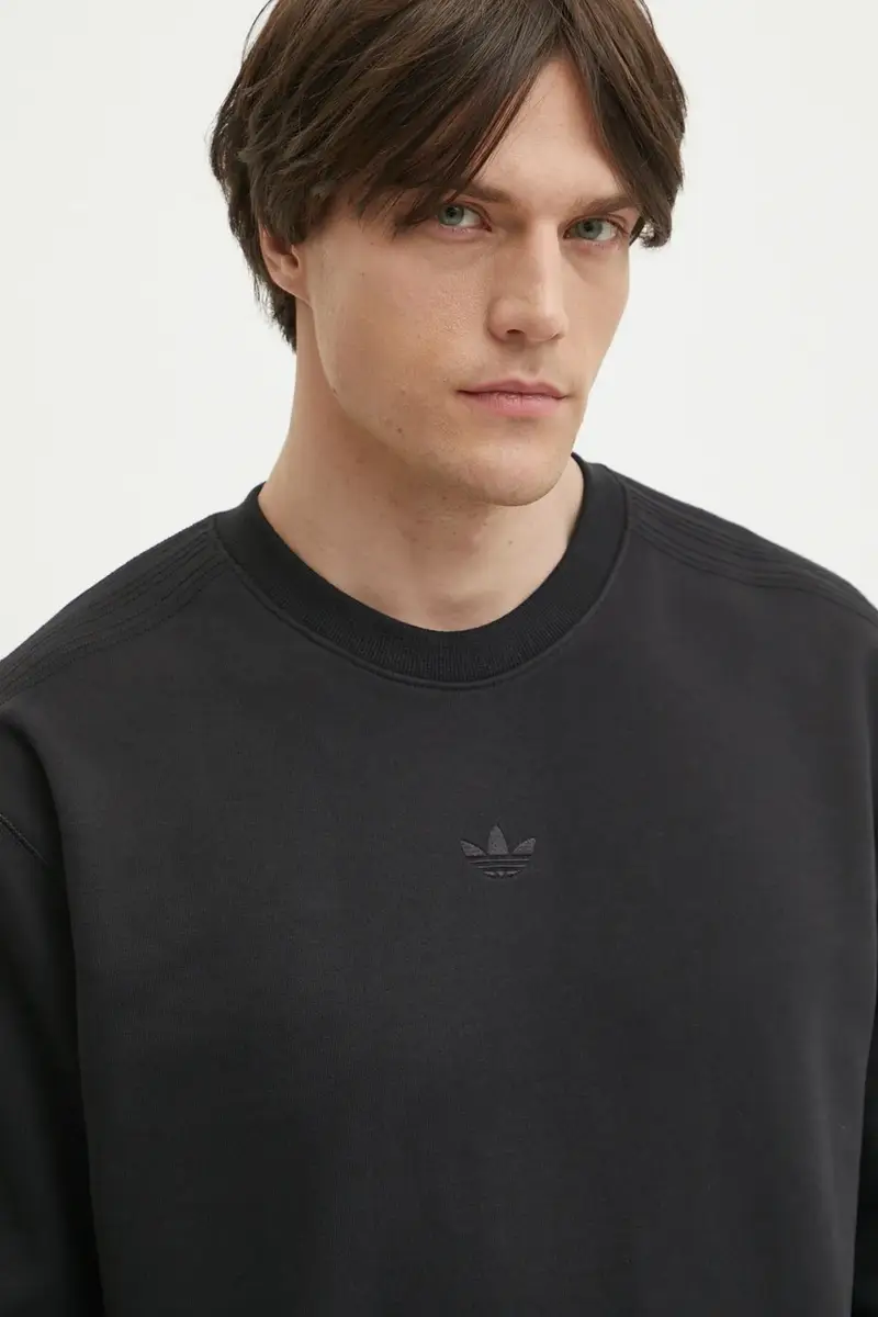 felpa in cotone Essential uomo colore nero JC9574 miniatura 4