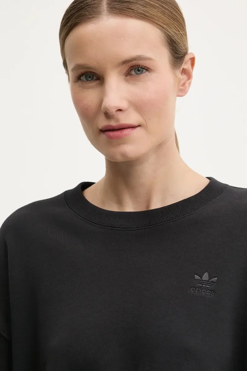 felpa in cotone Nelson donna colore nero JC8335 miniatura 4