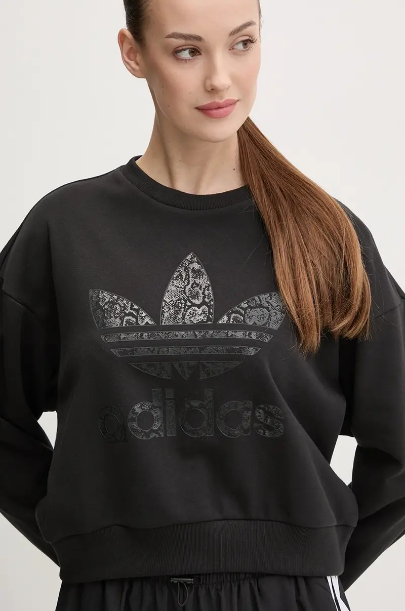 felpa in cotone SNAKE CREW donna colore nero JN7291 miniatura 4