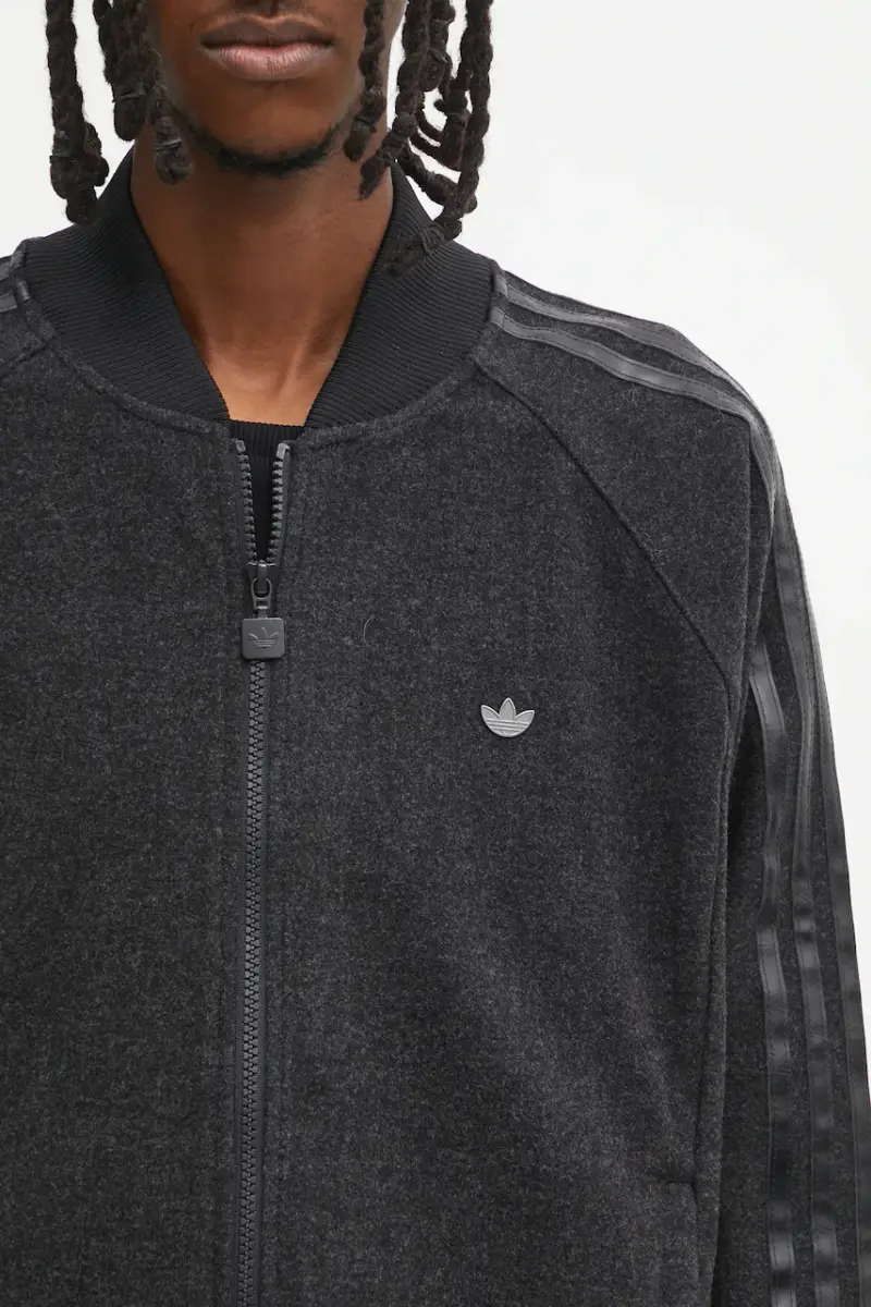 felpa in misto lana Prem Tt uomo colore nero JV7614 miniatura 4